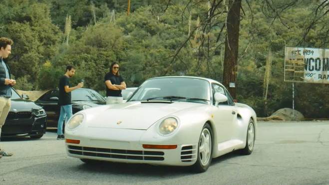 bill gates porsche 959 coches electricos 2 bill gates porsche 959 coches electricos 2