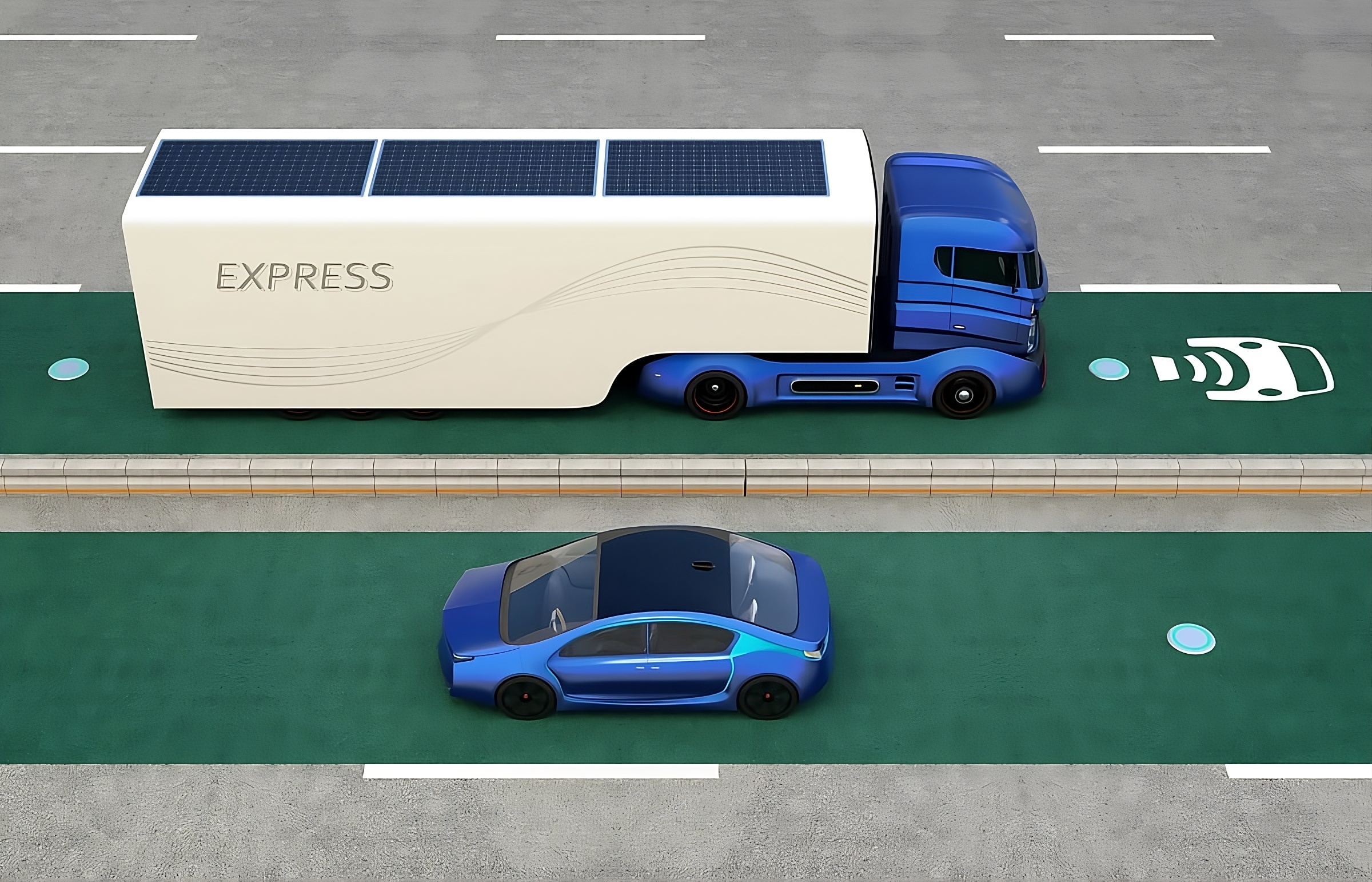 sweden road electric cars dynamic