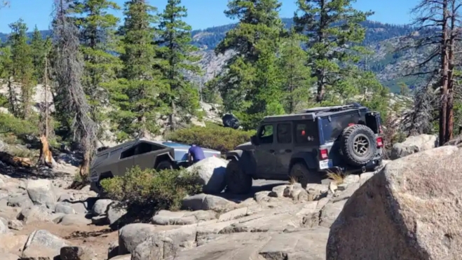 Rubicon Trail Tesla Cybertruck Rubicon Trail Tesla Cybertruck