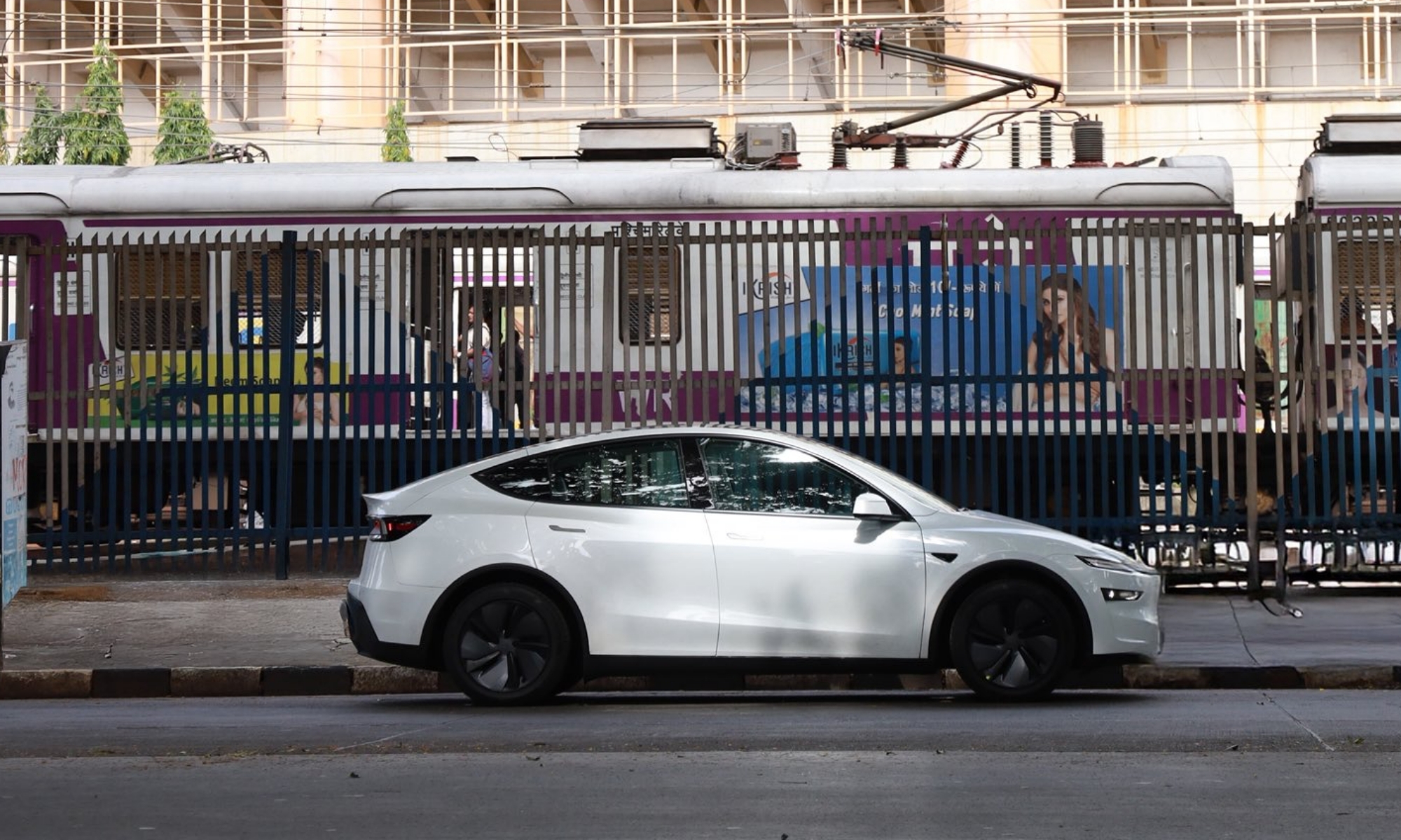 El Model Y es el único coche de Tesla a la venta en la India.