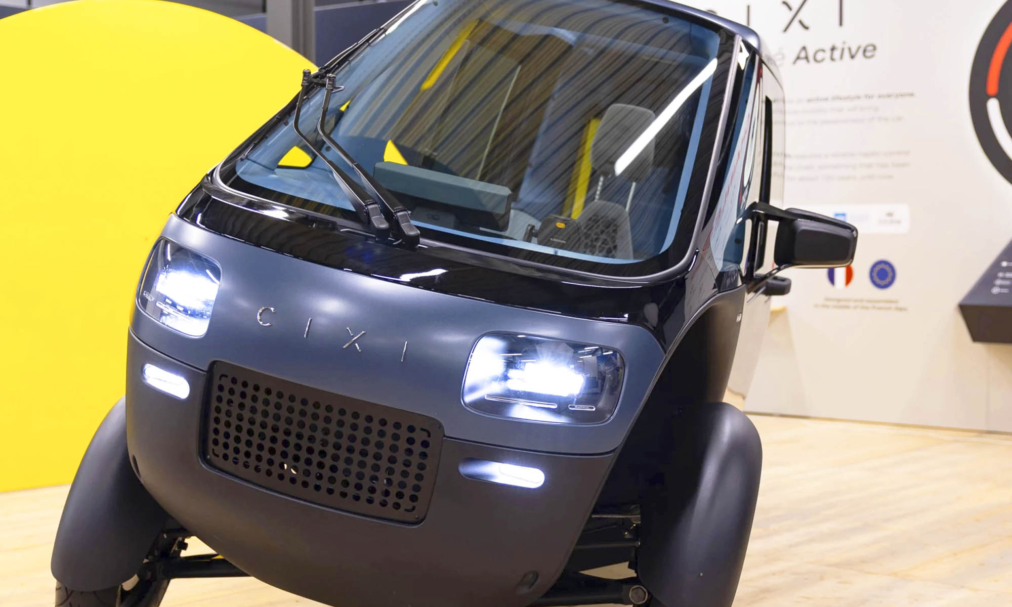 cixi vigiz coche tres ruedas bicicleta electrica 1