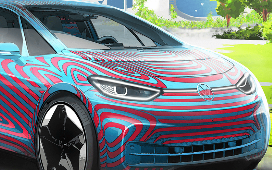  Imagen ilustrativa del Volkswagen ID.3 concept 