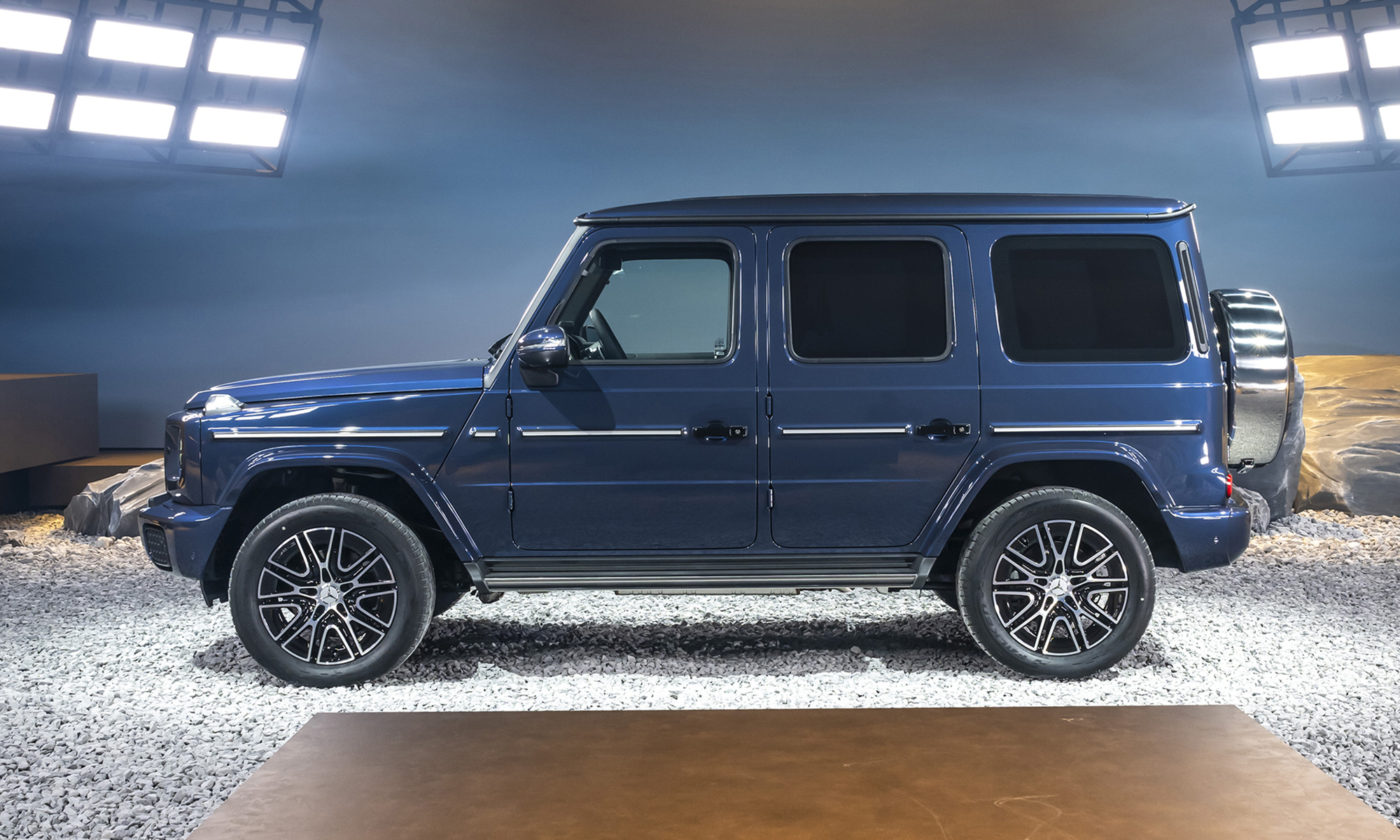 El Mercedes 'mini G' ofrecerá numerosos apartados propios.