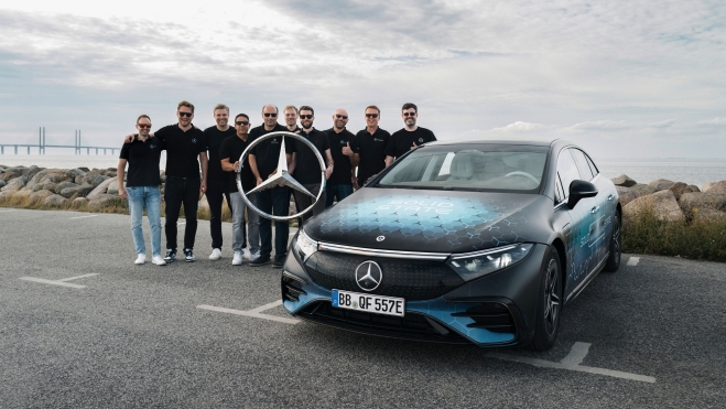 Mercedes EQS Batería Estado Sólido Delantera