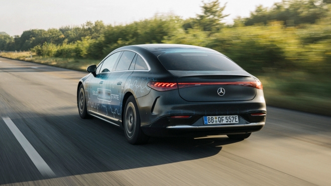 Mercedes EQS Batería Estado Sólido