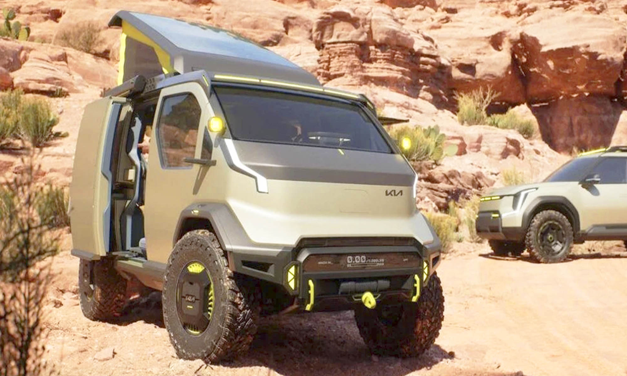 furgoneta electrica camper kia PV5 WKNDR 1