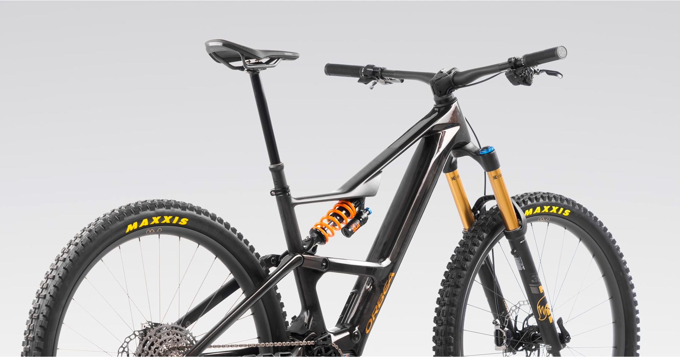 Un sistema integrado al máximo: motor, batería, cambio y tija telescópica (Foto: Orbea). 