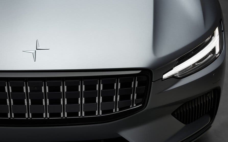  Frontal del Polestar 1, primer modelo de la compañía sueca 