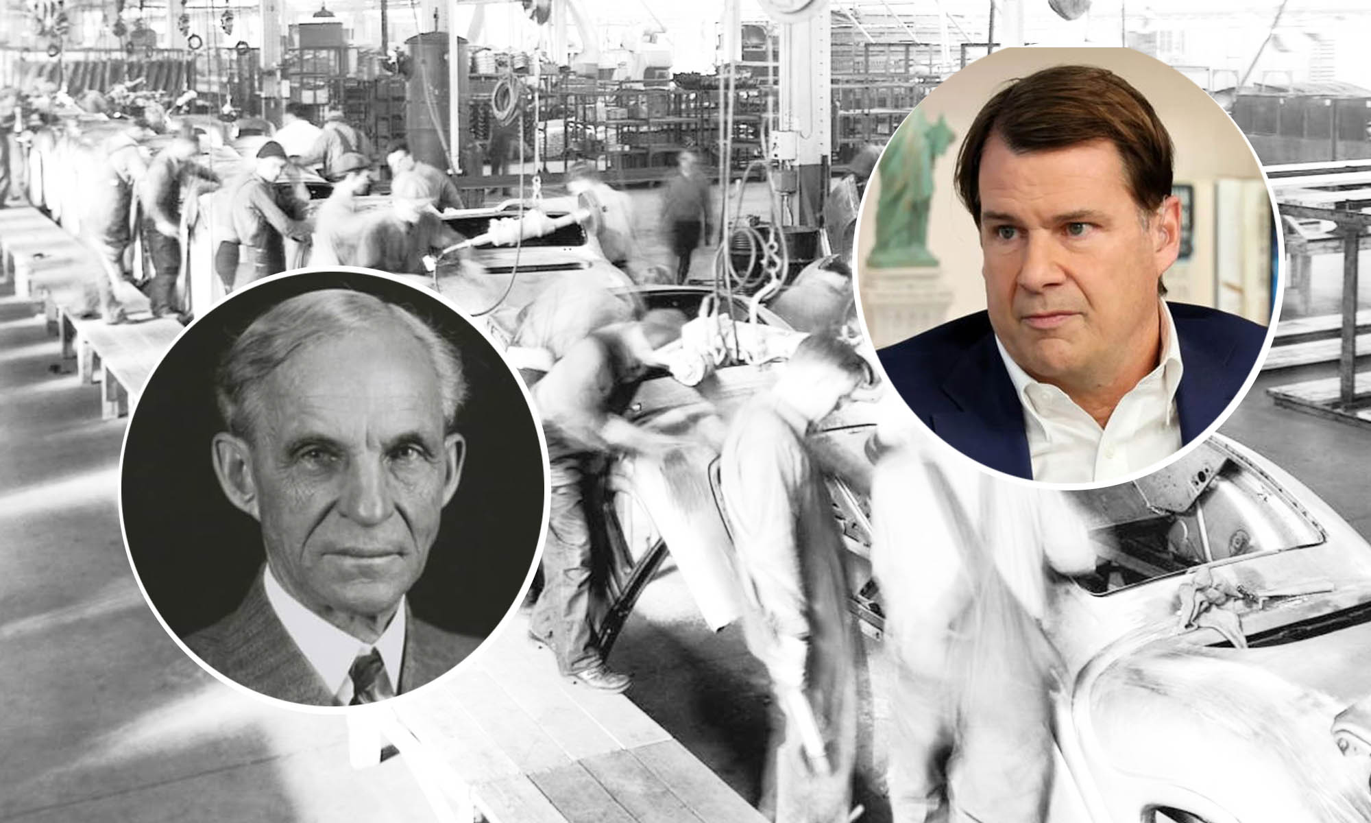 Jim Farleu ceo de ford henry ford trabajadores jovenes coches electricos 1