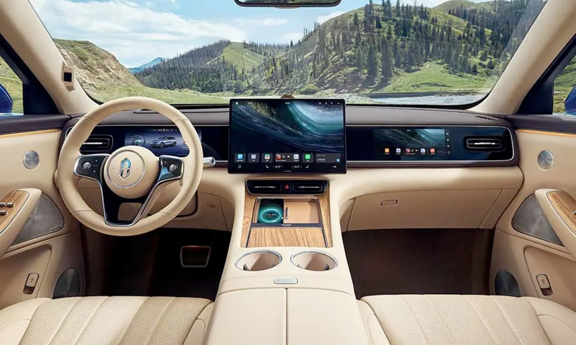 La presentación interior del Aito M7 no puede ser más espectacular.