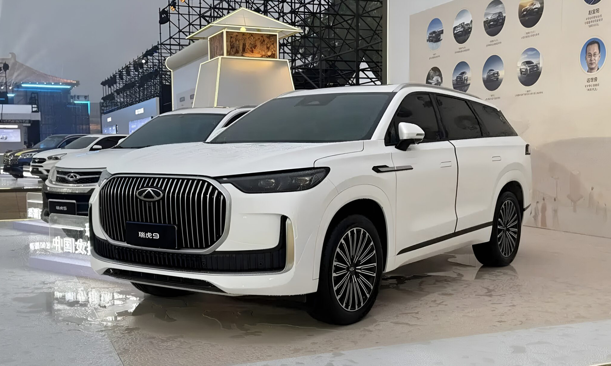 El Chery Tiggo 9 C-DM híbrido enchufable podría ser el gen inicial para el futuro EBRO S900.