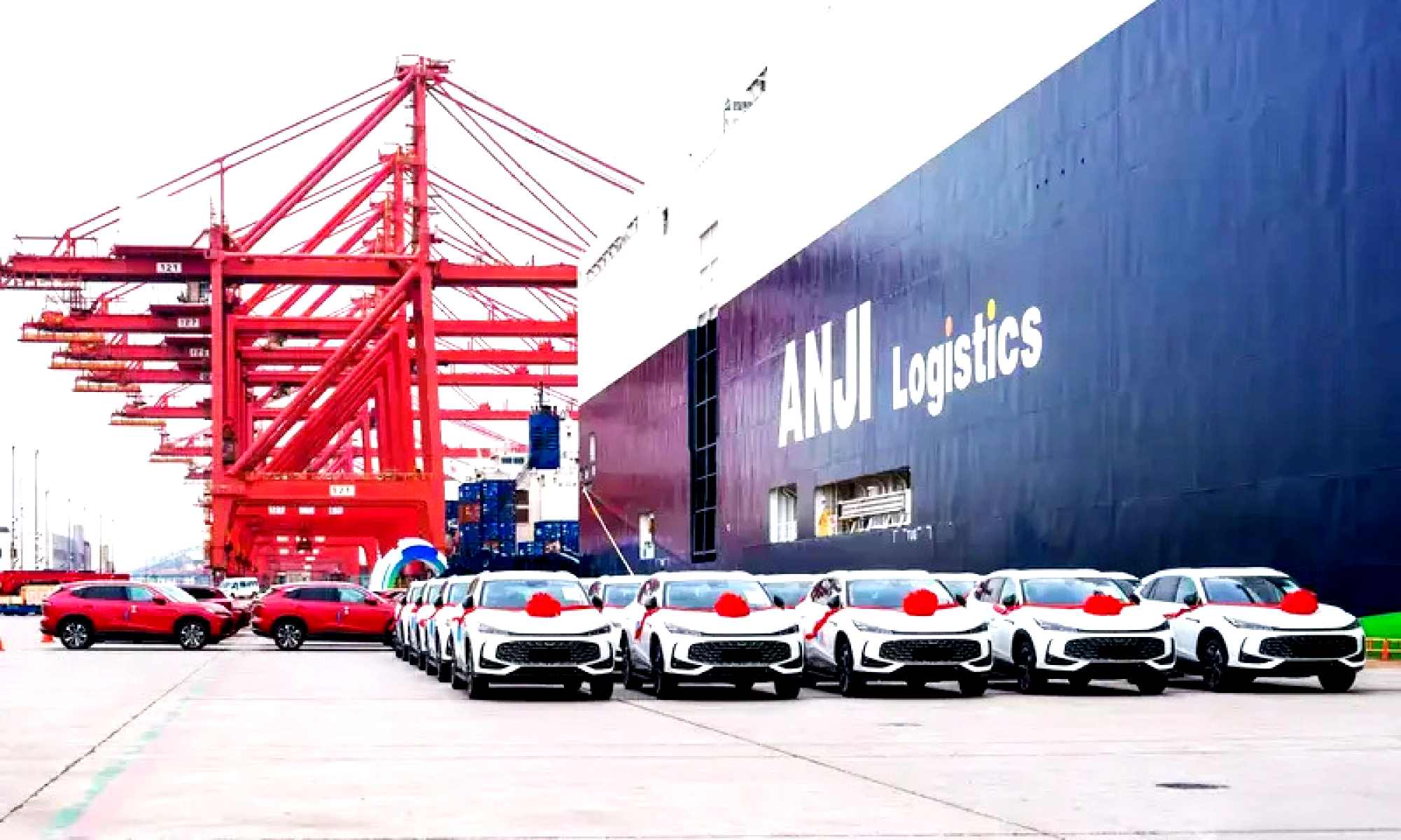 exportación coches chinos eléctricos