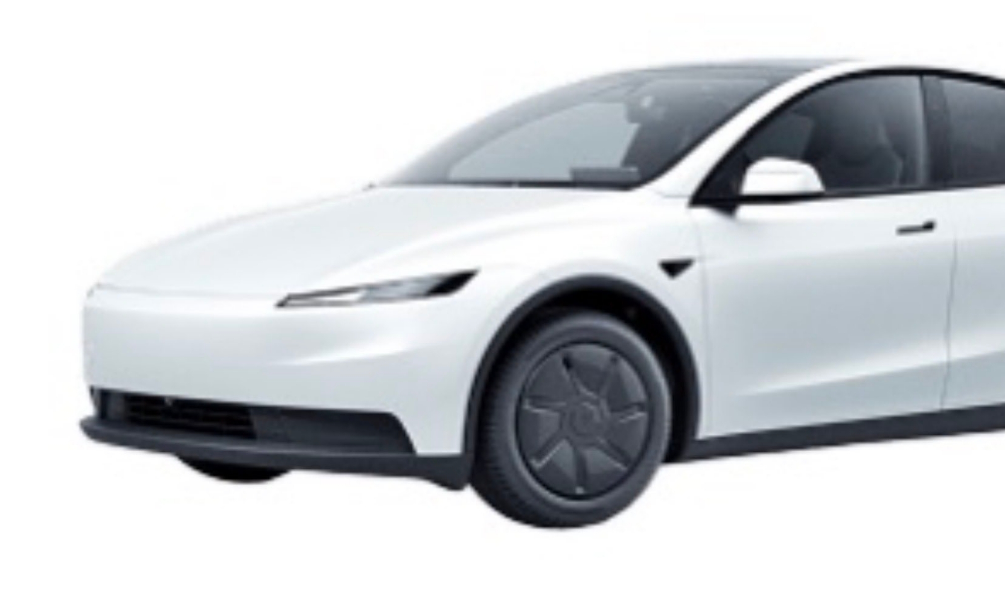 Esta podría ser la primera imagen del Model Y Standard.