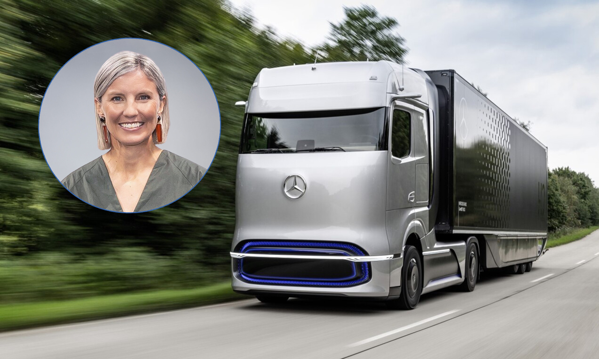 Karin Rådström, CEO de Daimler Trucks, deja claro que el transporte pesado en Europa será 'cero emisiones'.
