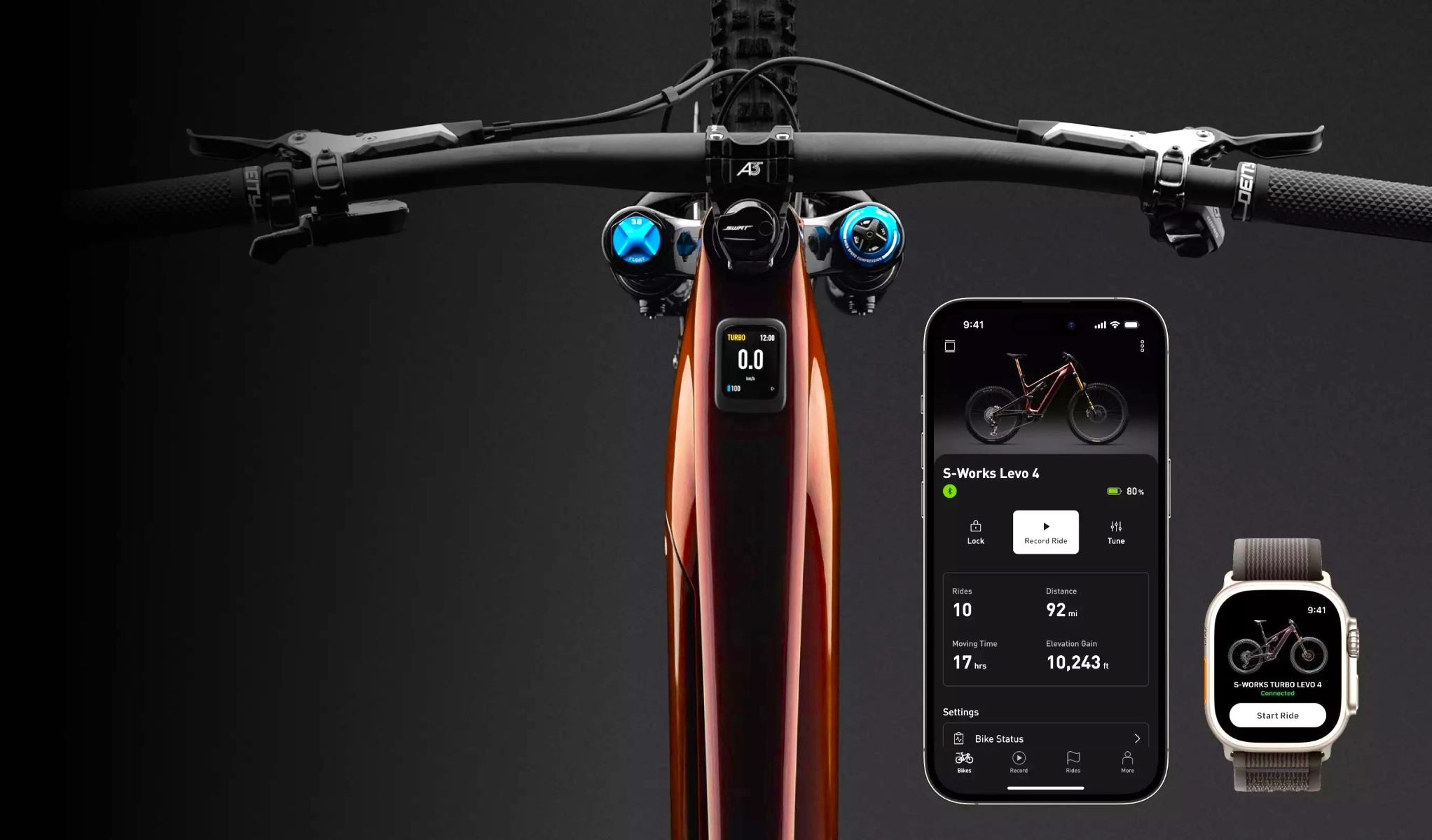 Con esta APP dispondremos de infinidad de funciones (Foto: Specialized).
