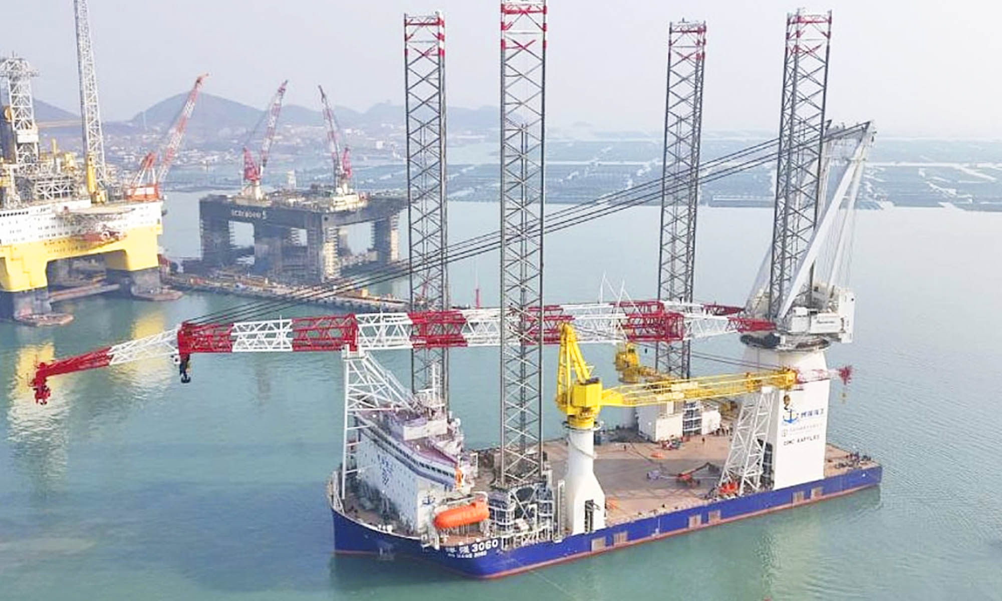 barco plataforma elevable energia eolica aerogeneradores 3
