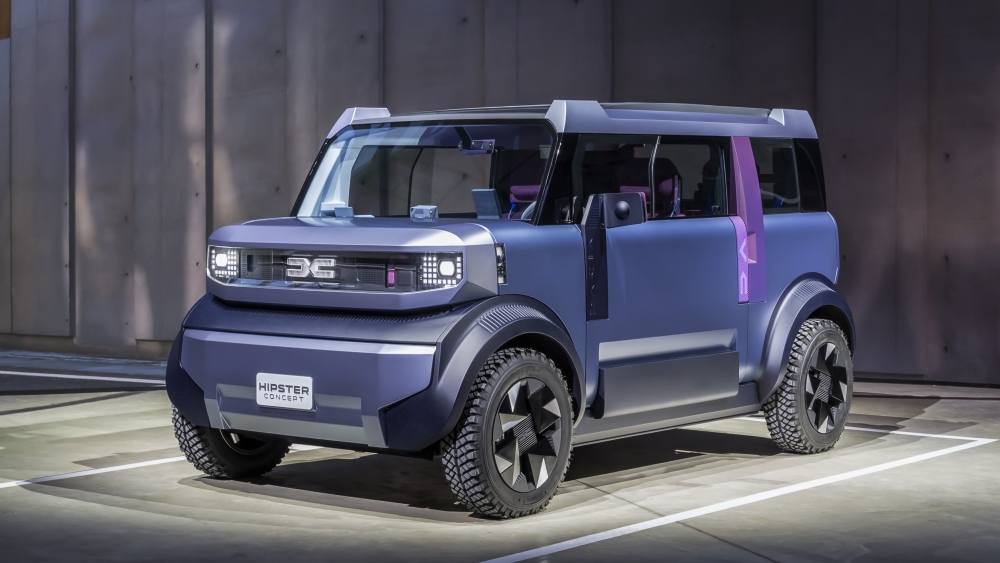 Dacia Hipster, 500 litros maletero 3 metros coche eléctrico futuro será más barato y pequeño Dacia Spring (