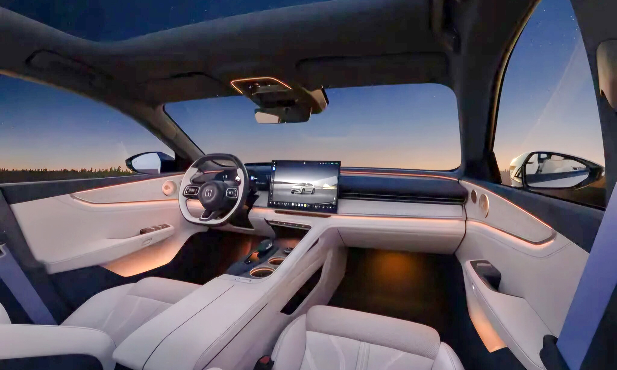 El Zeekr 001 presenta su nuevo interior y plataforma de 900 voltios.