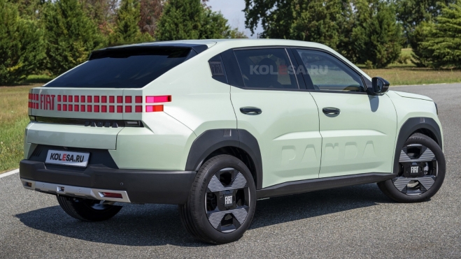 FIAT Grande Panda Coupé Trasera