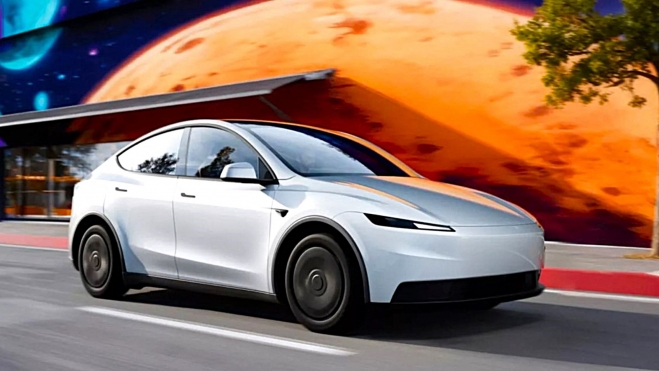 Elon Musk ha realido su último truco: el esperadísimo Tesla barato no es más que un Model Y 'pelado'. Elon Musk ha realido su último truco: el esperadísimo Tesla barato no es más que un Model Y 'pelado'.