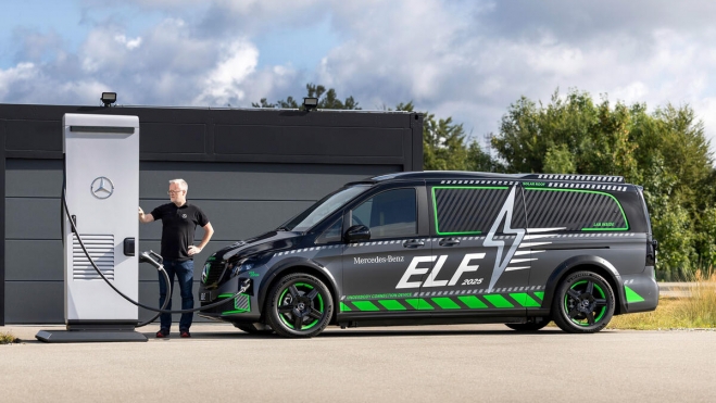 mercedes elf charging side