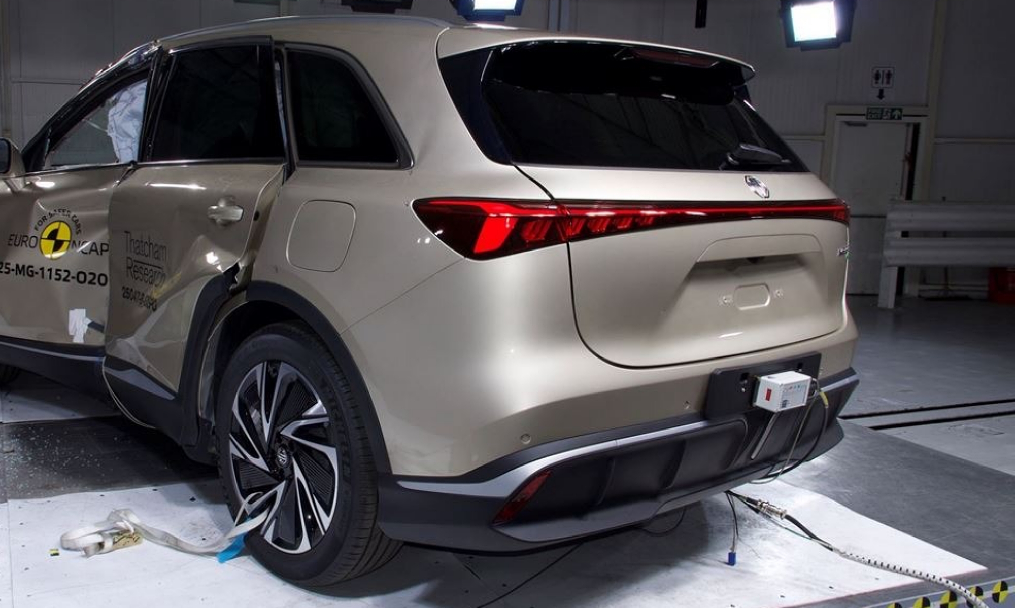 MG ha presentado su nuevo SUV a través de Euro NCAP.