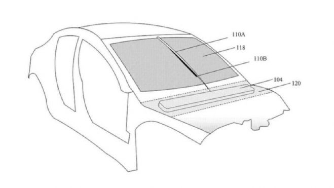  Imagen de la patente del limpiaparabrisas de Tesla. 