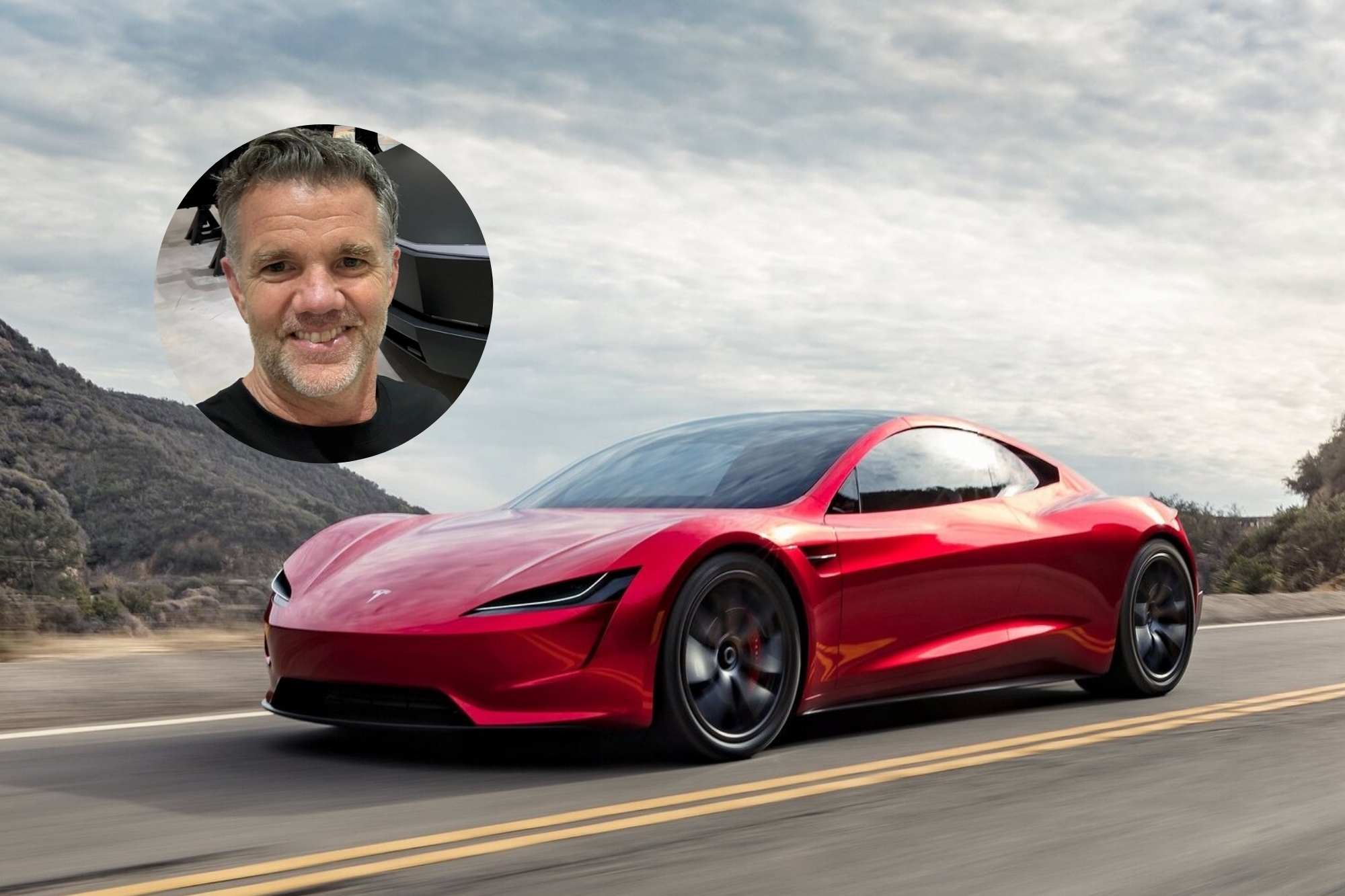 Tesla roadster jefe de diseño