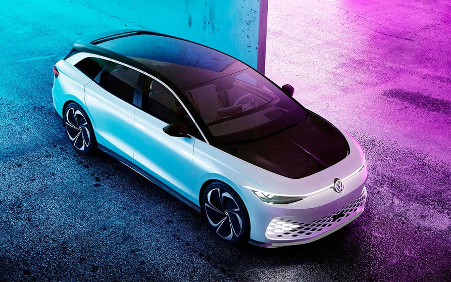  El Volkswagen ID Space Vizzion (ID.5) presentado en Los Ángeles podría ser un candidato a llevar las baterías en estado sólido de QuantumScape. 
