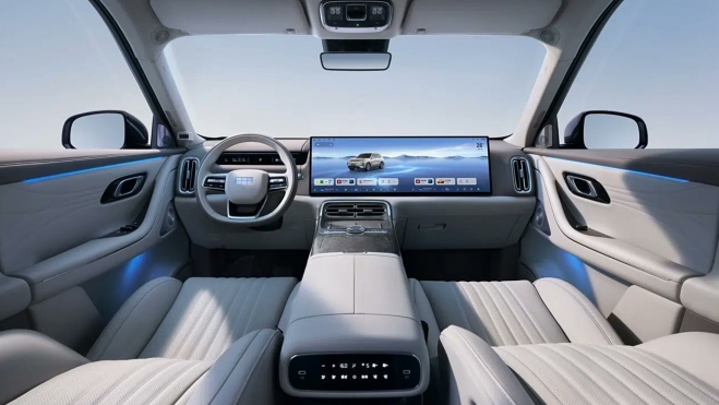 Geely Galaxy M9 Interior Geely Galaxy M9 Interior