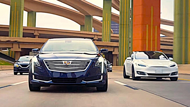gm cadillac super cruise 1.126.538.000 km accidentes tecnología IA Google Gemini Ford humilla Tesla
