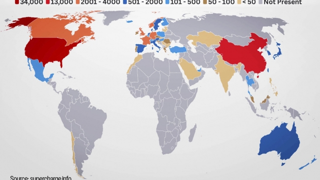 red supercargadores coches electricos tesla incompatibles 3
