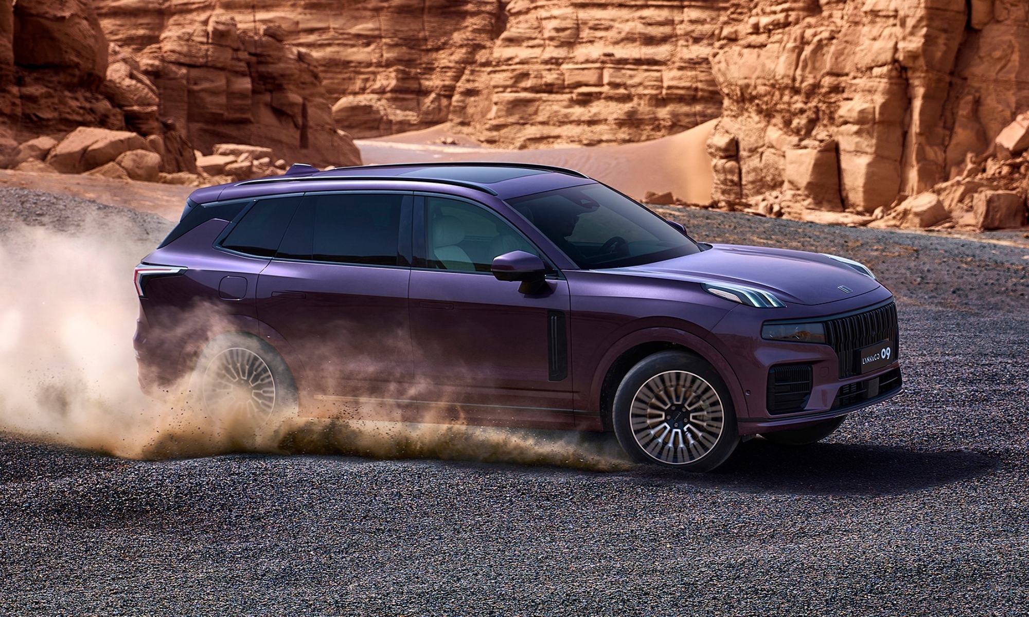 Por tamaño, el Lynk & Co 09 es equiparable al Volvo XC90 europeo.