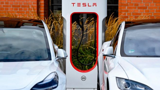 Supercargador de Tesla. 