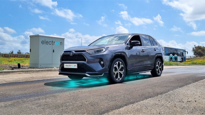 ev charging road