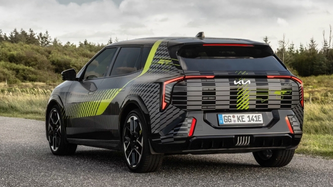 kia ev4 gt trasera