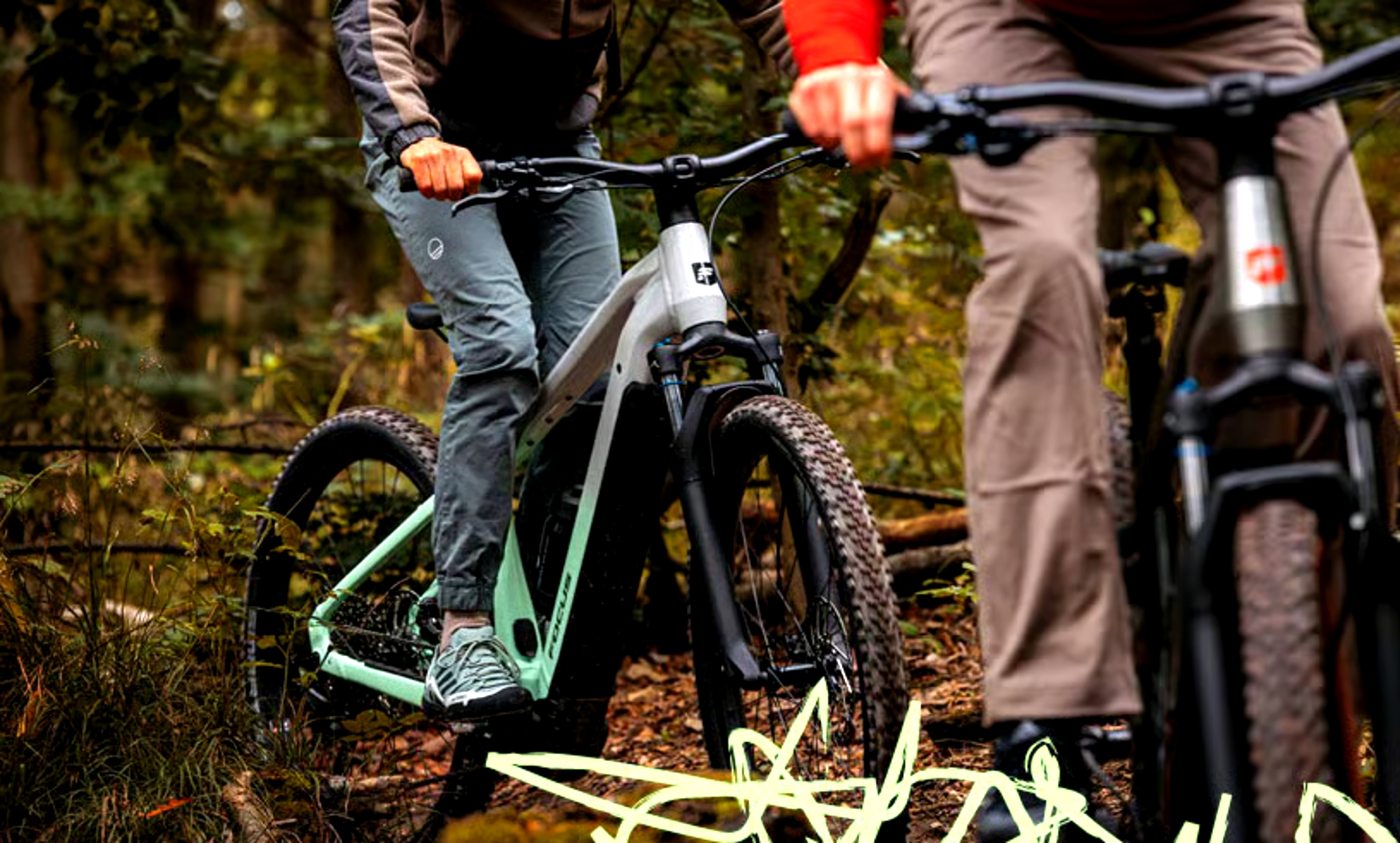 Unas bicicletas de trail 'light' con motores de hasta 100 Nm (Foto: FOCUS).