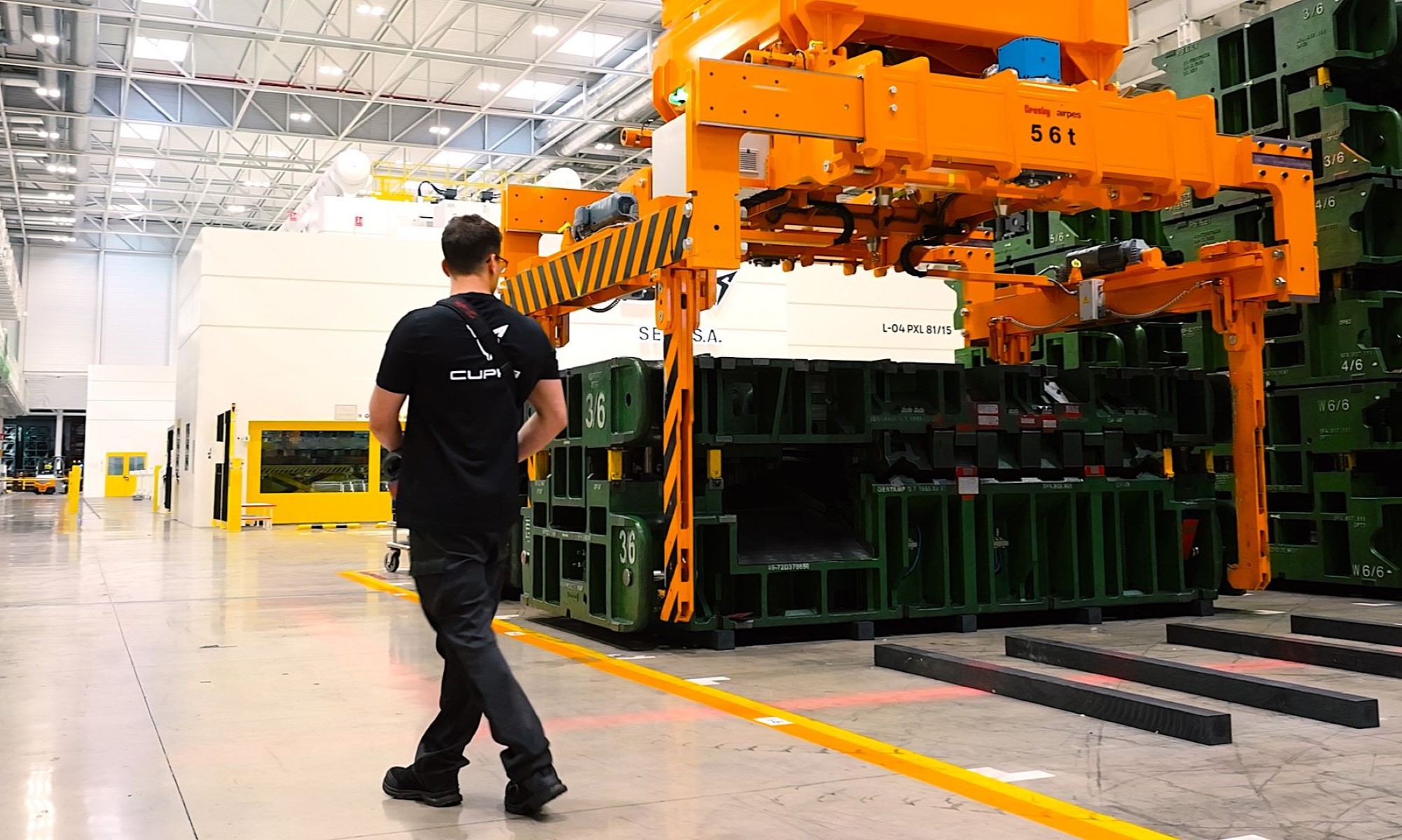 La fábrica de SEAT ha inaugurado una megaconstrucción que permitirá fabricar 4.000.000 piezas al año para los futuros CUPRA y Volkswagen.