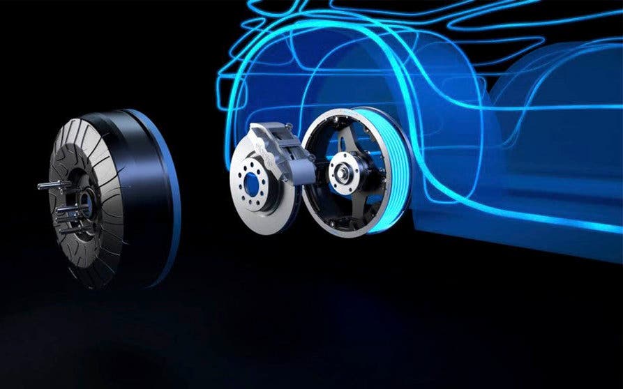  Los motores en las ruedas del nuevo Aptera han sido diseñados y están siendo probados por Elaphe Propulsion Technologie. 