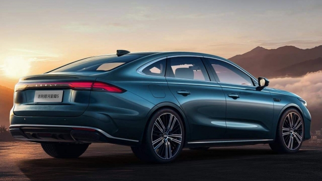 Geely Galaxy Starshine 6 Trasera Geely Galaxy Starshine 6 Trasera