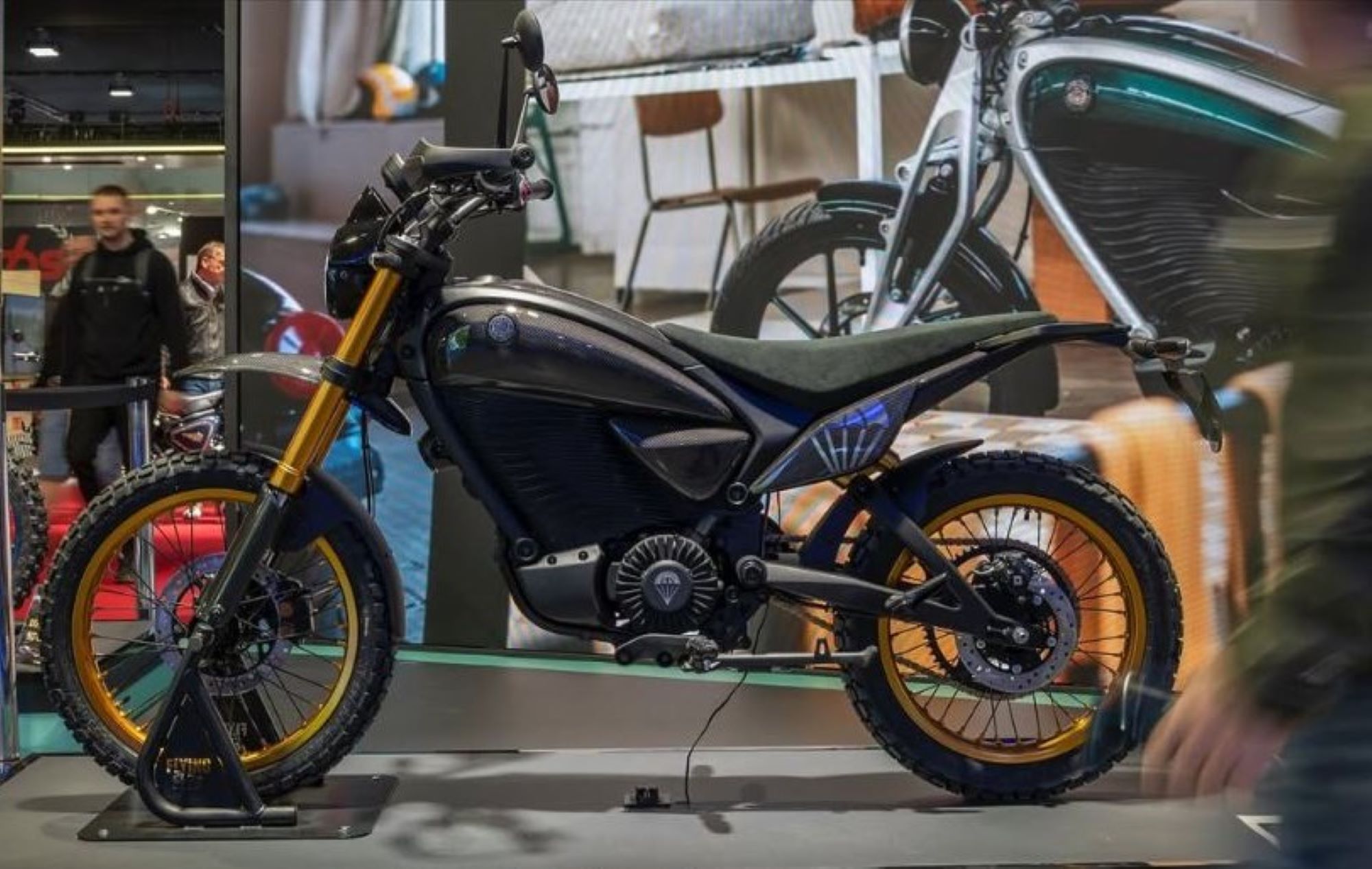 Esta nueva Scrambler es una moto eléctrica muy versátil (Foto: Flying Flea).