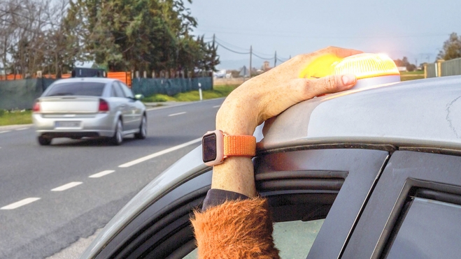 funcionamiento baliza v16 coche electrico 1