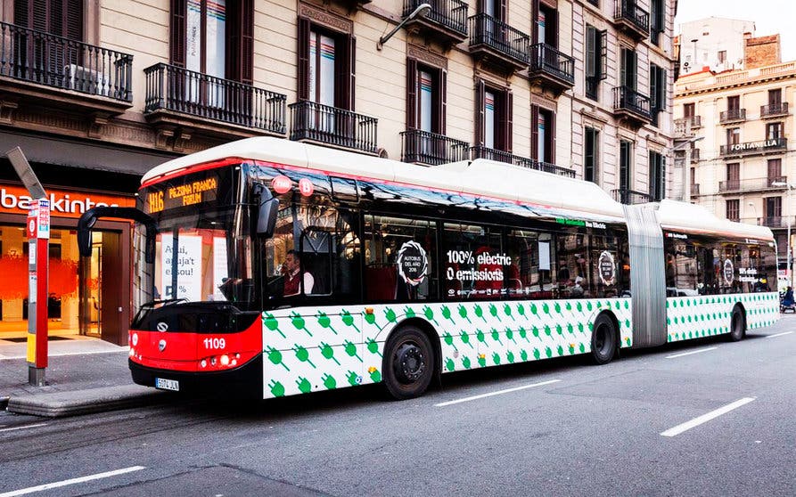  Autobuses eléctricos TMB. 