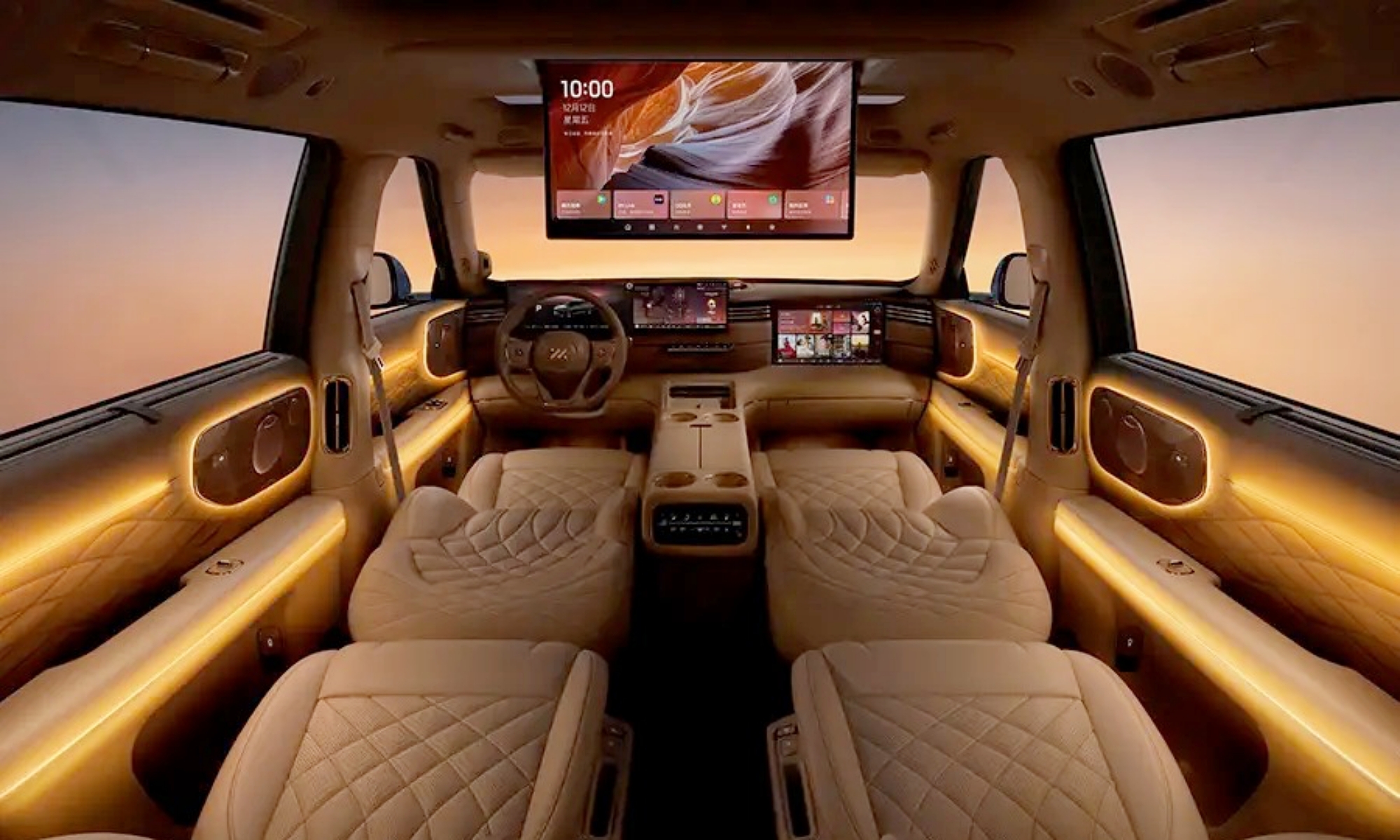 Por fin podemos echar un vistazo al interior del nuevo IM LS9.