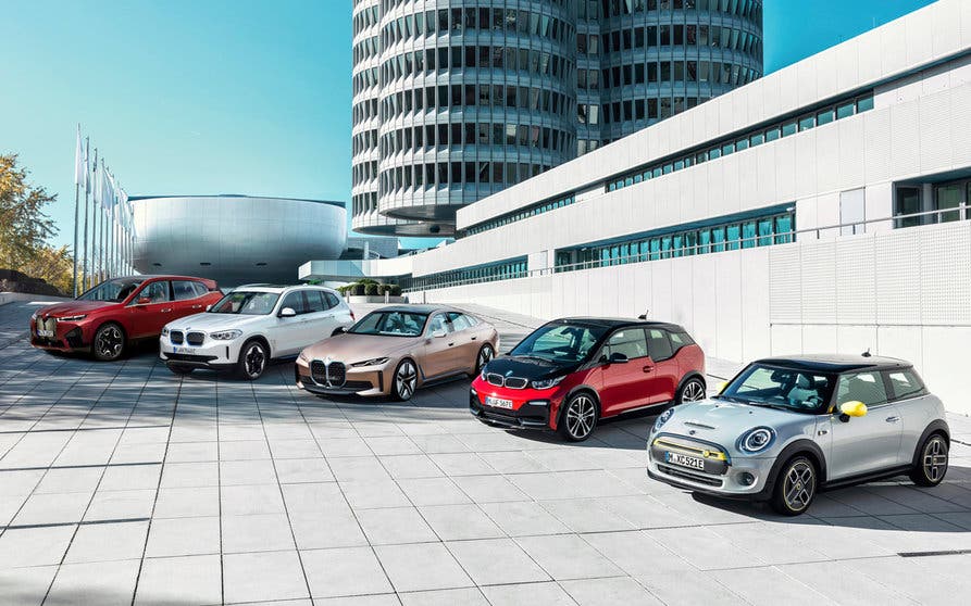  La gama 100% electrica de BMW Group. 