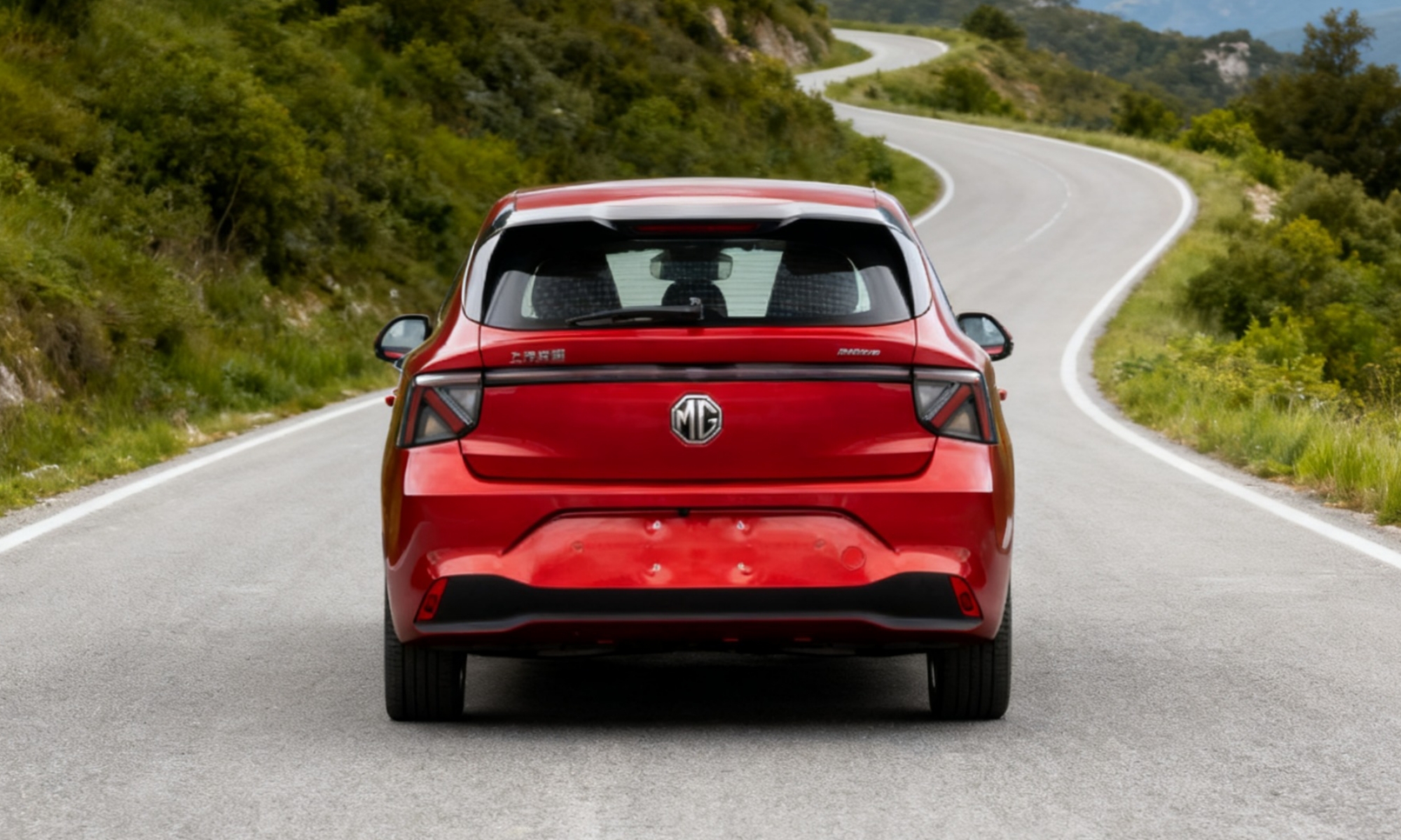 La versión especial de este MG4 se ha bautizado como Anxin Edition.