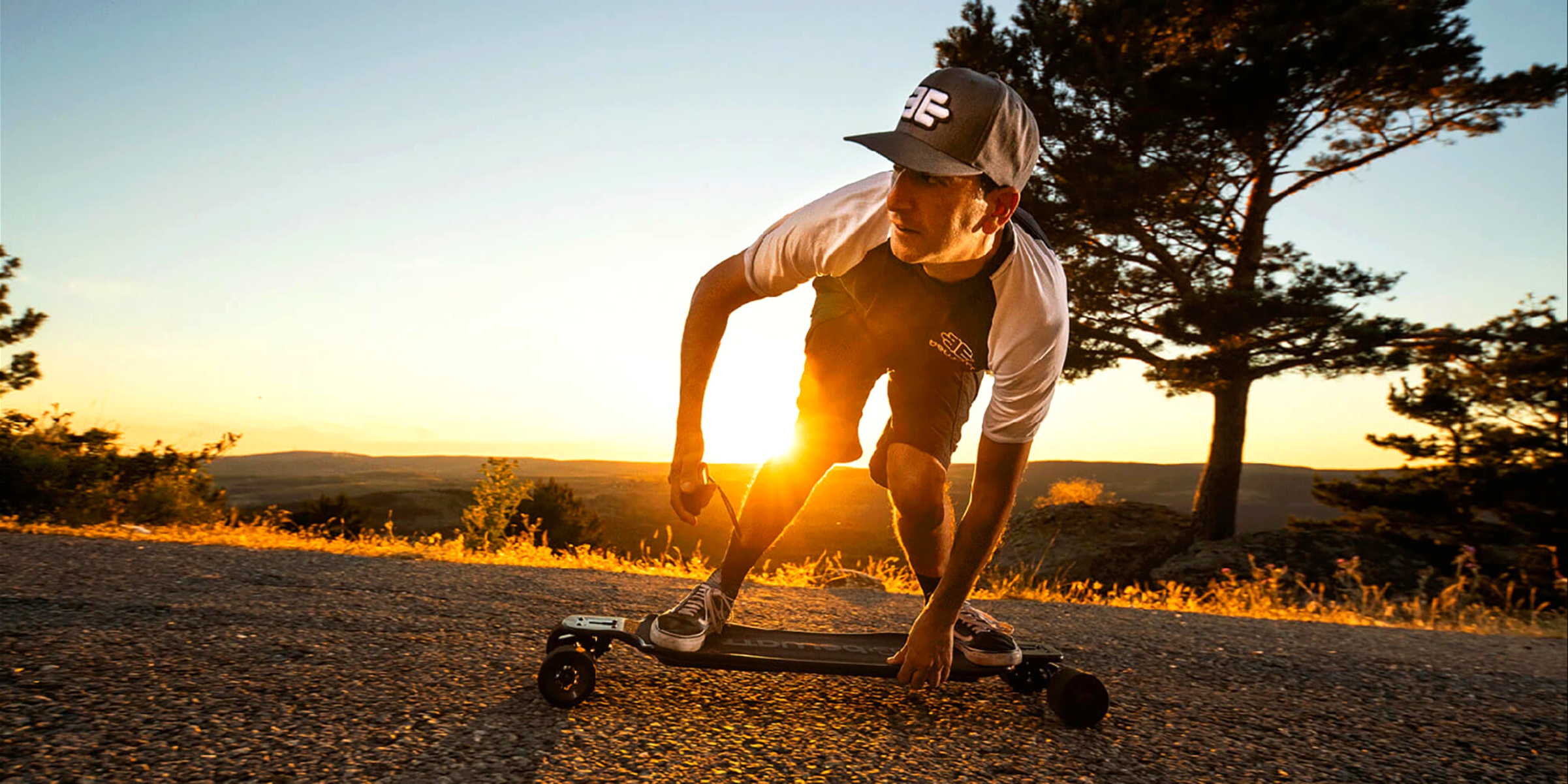 Máxima diversión con un monopatín eléctrico (Foto: Bewatt).
