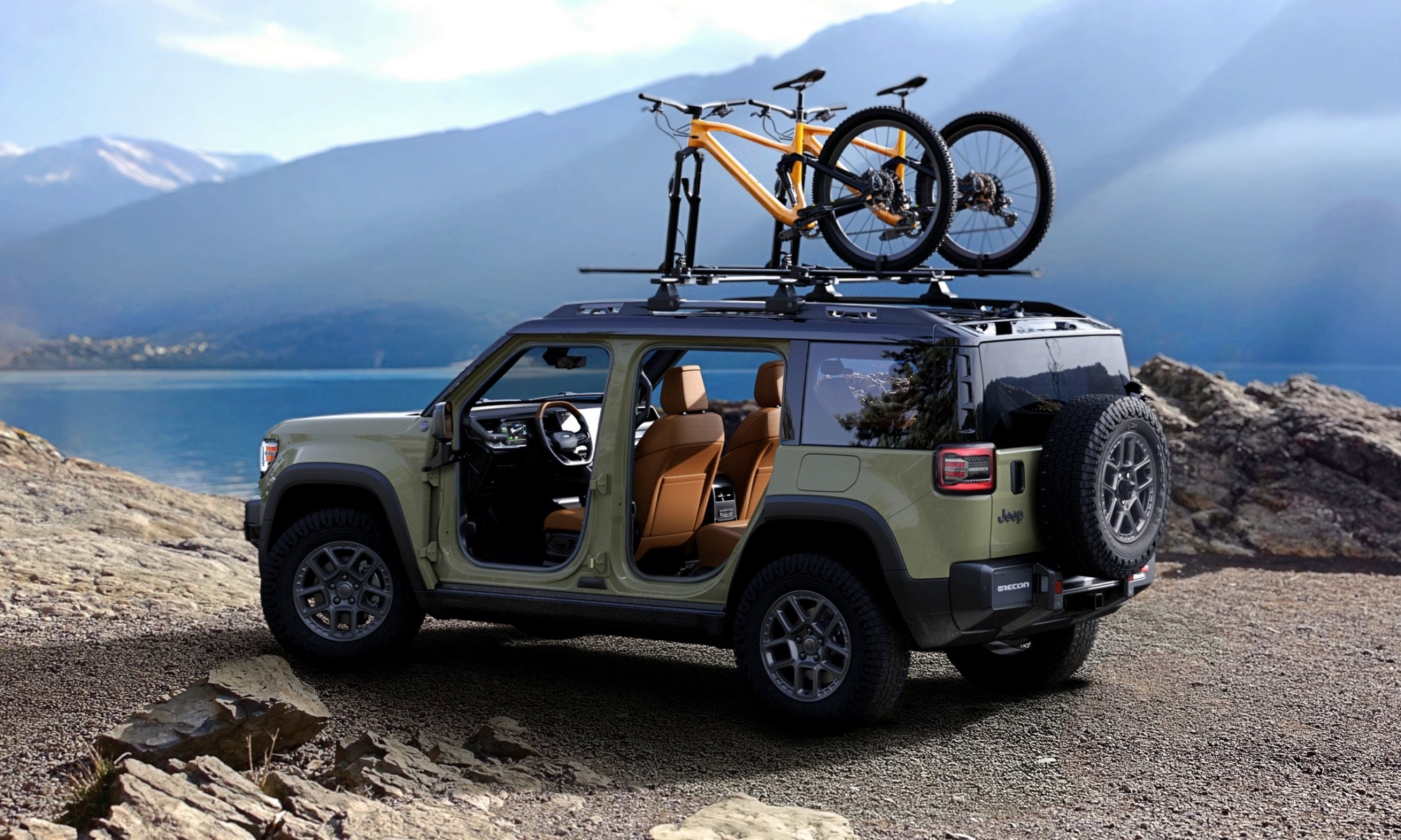 Jeep lanza el Recon como alternativa 100% eléctrica al mítico Wrangler.