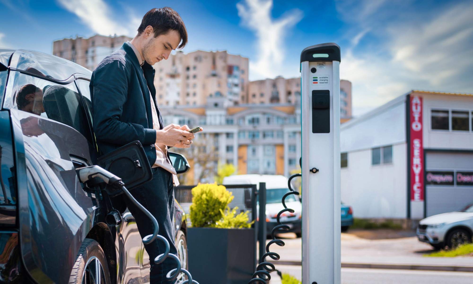 infraestructura de recarga