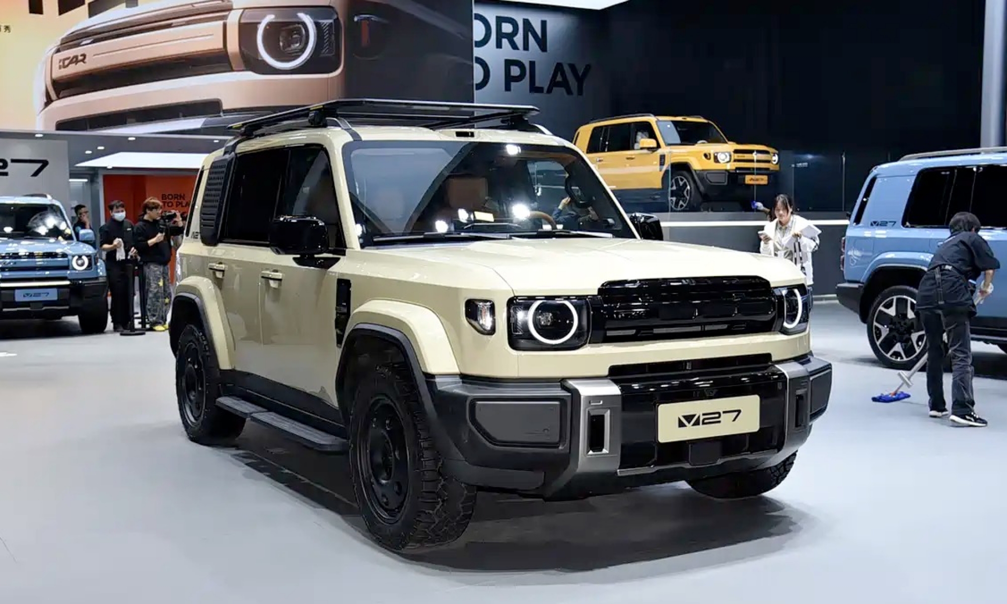 iCar apuesta por el estilo campero en todos sus modelos.